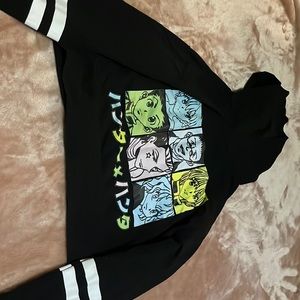 HxH cropped hoodie